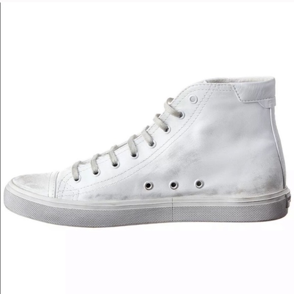 Saint Laurent Bedford High Top Sneakers - Picture 8 of 9